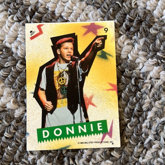 Vintage Collectible New Kids on the Block trading cards - Picture 7 of 9